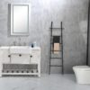 LED Bathroom Mirror with Lights, 40×24 Inch Smart Vanity Mirrors,Lighted Wall Mounted Anti-Fog Dimmable Mirror,Adjustable White/Warm/Natural Lights(Horizontal/Vertical)