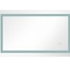 LED Bathroom Mirror with Lights, 40×24 Inch Smart Vanity Mirrors,Lighted Wall Mounted Anti-Fog Dimmable Mirror,Adjustable White/Warm/Natural Lights(Horizontal/Vertical)
