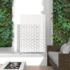 6.33 ft. H x 3.93 ft. W Laser Cut Metal Privacy Screen, 3 panels