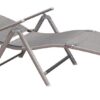 GOLDSUN Aluminum Outdoor Folding Lounge Chairs Adjustable Chaise Lounge Chair Set of 2 with Headrest and Tray for Patio Beach Porch Swimming Poolside (Grey) GOLDSUN Aluminum Outdoor Folding Lounge Chairs Adjustable Chaise Lounge Chair Set of 2 with Headrest and Tray for Patio Beach Porch Swimming Poolside (Grey)