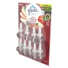 Glade PlugIns Scented Oil Refill, Essential Oil Infused Wall Plug in, 6.39 fl. oz, 9 ct. (Apple Cinnamon) Glade PlugIns Scented Oil Refill, Essential Oil Infused Wall Plug in, 6.39 fl. oz, 9 ct. (Apple Cinnamon)