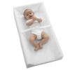 Sealy Baby Soybean Comfort Waterproof 3-Sided Contoured Diaper Changing Pad for Dresser or Changing Table, White, 32” x 16” Sealy Baby Soybean Comfort Waterproof 3-Sided Contoured Diaper Changing Pad for Dresser or Changing Table, White, 32” x 16”