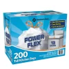 Member's Mark Power Flex Tall Kitchen Drawstring Trash Bags, Original (13 gal., 200 ct.)