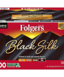 Folgers Black Silk Coffee K-Cups, Dark Roast (100 ct.)