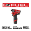 Milwaukee 2553-22-2415-20 M12 FUEL 12V Lithium-Ion Brushless Cordless 1/4 in. Hex Impact Driver Kit W/ M12 Right Angle Drill