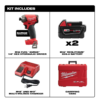 Milwaukee 2760-22 M18 FUEL SURGE 18V Lithium-Ion Brushless Cordless 1/4 in. Hex Impact Driver Compact Kit with Two 5.0 Ah Batteries Milwaukee 2760-22 M18 FUEL SURGE 18V Lithium-Ion Brushless Cordless 1/4 in. Hex Impact Driver Compact Kit with Two 5.0 Ah Batteries