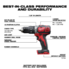 Milwaukee 2607-20 M18 18-Volt Lithium-Ion Cordless 1/2 in. Hammer Drill/Driver (Tool-Only) Milwaukee 2607-20 M18 18-Volt Lithium-Ion Cordless 1/2 in. Hammer Drill/Driver (Tool-Only)
