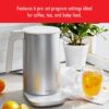 Zwilling Enfinigy Kettle Pro Cool-Touch Stainless Steel Exterior 6-Cup Corded Digital Electric Kettle Zwilling Enfinigy Kettle Pro Cool-Touch Stainless Steel Exterior 6-Cup Corded Digital Electric Kettle