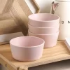 Stone Lain Albie Stoneware 32-Piece Dinnerware Set, Easter Pink