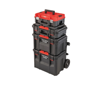 CRAFTSMAN CMST60420 TradeStack System Tower 22-in Black Plastic Wheels ...