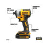 DEWALT DCK277C2 2-Tool 20-Volt Max Brushless Power Tool Combo Kit with Soft Case (2-Batteries and charger Included)