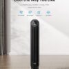 Dreo Nomad One Tower Fan with Remote, Quiet Cooling Fan, 90° Oscillating Fan with 4 Speeds, 4 Modes
