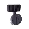 Utilitech 110-Degree 350-Lumen Bronze Solar LED Outdoor Motion-Activated Flood Light with Timer