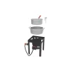 LoCo COOKERS LCFF 10-Quart Deep Fryer, Silver