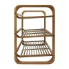 Oceanstar 3-Tier Bamboo Shoe Rack