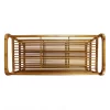 Oceanstar 3-Tier Bamboo Shoe Rack