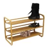 Oceanstar 3-Tier Bamboo Shoe Rack