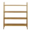 Oceanstar 4-Tier Bamboo Shoe Rack