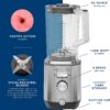 GE  64-oz Stainless Steel 1000-Watt Pulse Control Blender