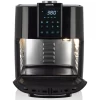 Zavor Crunch All-in-One 12.7Qt Air Fryer Oven & Dehydrator with Rotisserie & Racks | Large Capacity for Optimal Air Circulation, Accessories & Recipe eBook, Black (ZSEAF22)