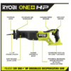 RYOBI PBLRS01K1 ONE+ HP 18V Brushless Cordless Reciprocating Saw Kit with 4.0 Ah HIGH PERFORMANCE Battery and Charger