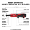Milwaukee 2401-22-2456-20 M12 12-Volt Lithium-Ion Cordless 1/4 in. Hex Screwdriver and 1/4 in. Ratchet Combo Kit (2-Tool)