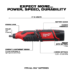 Milwaukee 2401-22-2460-20 M12 12-Volt Lithium-Ion Cordless 1/4 in. Hex Screwdriver Kit with M12 Lithium-Ion Cordless Rotary Tool (Tool Only)