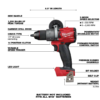 Milwaukee 2804-20 M18 FUEL 18-Volt Lithium-Ion Brushless Cordless 1/2 in. Hammer Drill/Driver (Tool-Only) Milwaukee 2804-20 M18 FUEL 18-Volt Lithium-Ion Brushless Cordless 1/2 in. Hammer Drill/Driver (Tool-Only)