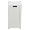 Oceanstar Storage Laundry Hamper, White