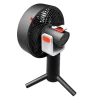 Vornado 9.8-in 3-Speed Indoor Black Oscillating Desk Fan Vornado 9.8-in 3-Speed Indoor Black Oscillating Desk Fan
