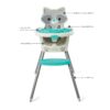 Infantino Grow-with-Me 4-in-1 Convertible High Chair, Raccoon-Theme, Space-Saving Design, Booster and Toddler Chair, for Infants & Toddlers 3M-36M Infantino Grow-with-Me 4-in-1 Convertible High Chair, Raccoon-Theme, Space-Saving Design, Booster and Toddler Chair, for Infants & Toddlers 3M-36M
