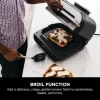 Ninja FG551 Foodi Smart XL 6-in-1 Indoor Grill with Air Fry, Roast, Bake, Broil & Dehydrate, Smart Thermometer, Black/Silver