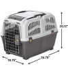 MidWest Skudo Plastic Pet Kennel/Carrier - 27-Inch Deluxe