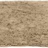 FurHaven Muddy Paws Towel & Shammy Dog Mat - Muddy Paws Absorbent Chenille Shammy Bath Towel and Food Mat Rug, Sand (Tan), Jumbo Plus