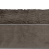 FurHaven Quilted Goliath Chaise Bolster Dog Bed w/Removable Cover - Espresso, 2XL