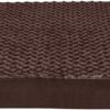 FurHaven NAP Ultra Plush Orthopedic Deluxe Cat & Dog Bed w/Removable Cover, Chocolate