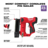 Milwaukee 2540-20 M12 12-Volt 23-Gauge Lithium-Ion Cordless Pin Nailer (Tool-Only)