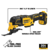 DEWALT DCK489D2 ATOMIC 20-Volt MAX Cordless Brushless Combo Kit (4-Tool), (2) 2.0 Ah Batteries, Charger & Bag