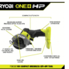RYOBI PSBRA02B-PSBCS02B ONE+ HP 18V Brushless Cordless Compact 2-Tool Combo Kit with 3/8 in. Right Angle Drill and Cut-Off Tool (Tools Only)