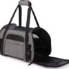 EliteField Soft-Sided Airline-Approved Pet Carrier Bag, Charcoal Gray