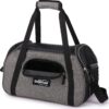 EliteField Soft-Sided Airline-Approved Pet Carrier Bag, Charcoal Gray
