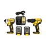 DEWALT DCK277C2 2-Tool 20-Volt Max Brushless Power Tool Combo Kit with Soft Case (2-Batteries and charger Included)