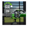EGO LB6504 POWER+ 56-volt 650-CFM 180-MPH Brushless Handheld Cordless Electric Leaf Blower 5 Ah (Battery & Charger Included)