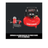 CRAFTSMAN CMEC1KIT18 6-Gallon Single Stage Portable Corded Electric Pancake Air Compressor with Accessories (1-Tool Included)