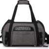 EliteField Soft-Sided Airline-Approved Pet Carrier Bag, Charcoal Gray