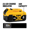 DEWALT DCK287D1M1 20-Volt MAX XR Cordless Brushless Hammer Drill/Impact Combo Kit (2-Tool) with (1) 4.0Ah Battery & (1) 2.0Ah Battery
