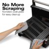 Hamilton Beach Electric Indoor Searing Grill Removable Easy - 12.5-in L x 9.6-in W Non-Stick Contact Grill, 6-Serving, Extra-Large Drip Tray, Stainless Steel (25360)