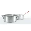 LoCo COOKERS 30-Quart Aluminum Stock Pot Lid(s) Included Basket(s) Included