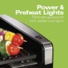 Hamilton Beach Electric Indoor Searing Grill Removable Easy - 12.5-in L x 9.6-in W Non-Stick Contact Grill, 6-Serving, Extra-Large Drip Tray, Stainless Steel (25360)