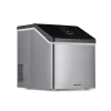 Newair Silver Counter Top Ice Maker Machine,Compact Automatic Ice Maker, Cubes Ready in under 15 Minutes,Portable Ice Cube Maker with Scoop and Basket,Perfect For Home/Kitchen/Office/Bar - ClearIce40